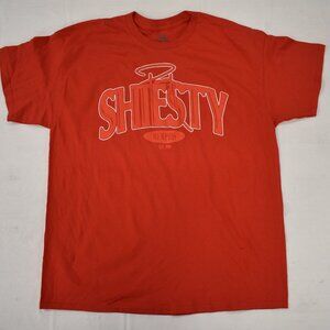 Pooh Shiesty Mens Pooh Shiesty Est 1999 Memphis Red Shirt New XL